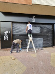 Pintura en locales comerciales en Murcia