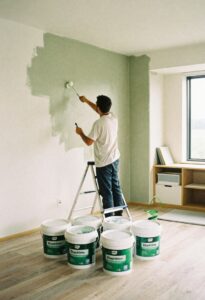 Pintar piso antes de venderlo: ¿merece la pena?